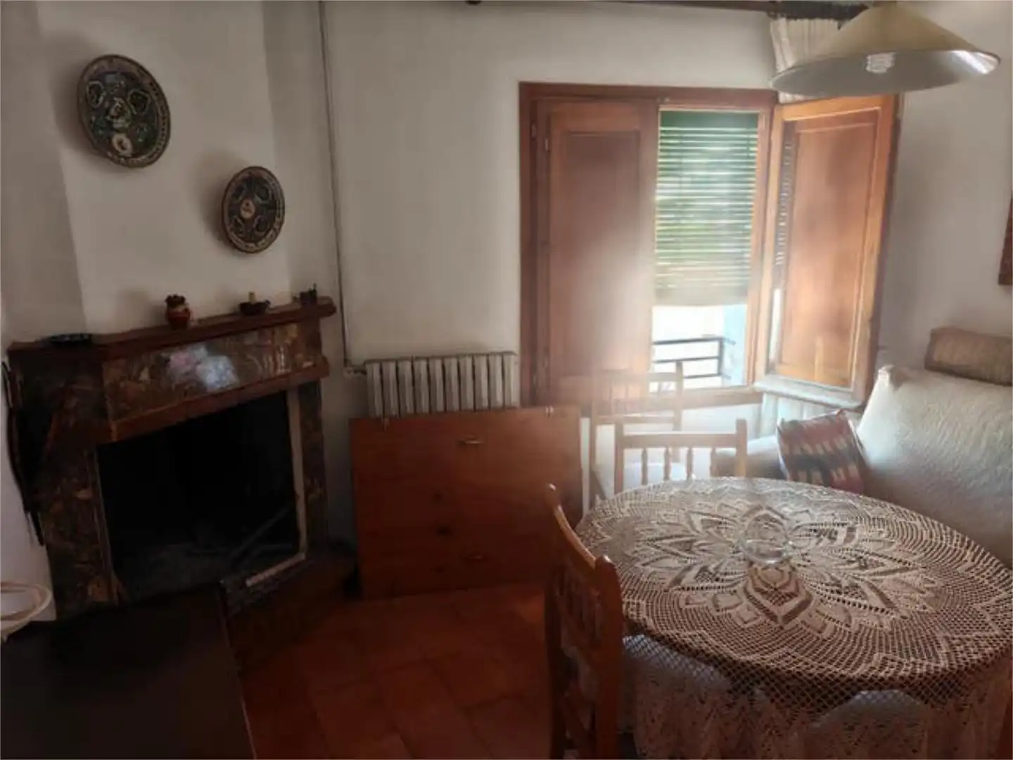 Casa o chalet en venta en Ariño Comedor de Casa o chalet en venta en Ariño con Calefacción, Terraza y Amueblado