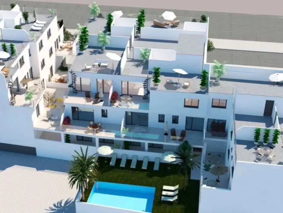 Wohnung zur Miete in Calle Madreselva, 3, San Miguel Außenansicht von Wohnung zur Miete in Armilla mit Klimaanlage, Heizung und Privatgarten