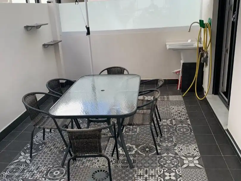 Wohnung zur Miete in Calle Madreselva, 3, San Miguel Terrasse von Wohnung zur Miete in Armilla mit Klimaanlage, Heizung und Privatgarten
