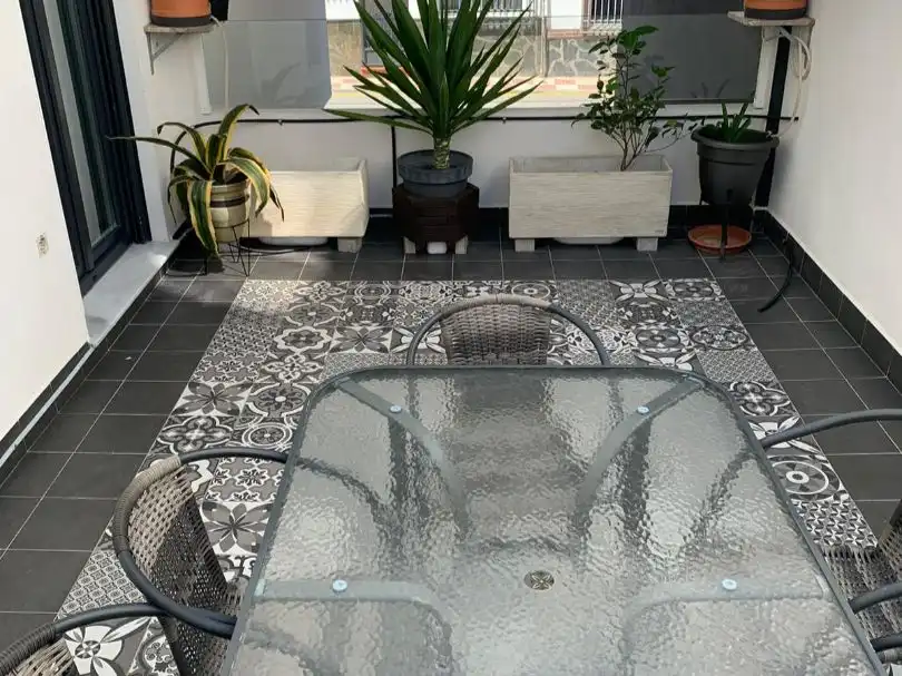 Wohnung zur Miete in Calle Madreselva, 3, San Miguel Terrasse von Wohnung zur Miete in Armilla mit Klimaanlage, Heizung und Privatgarten