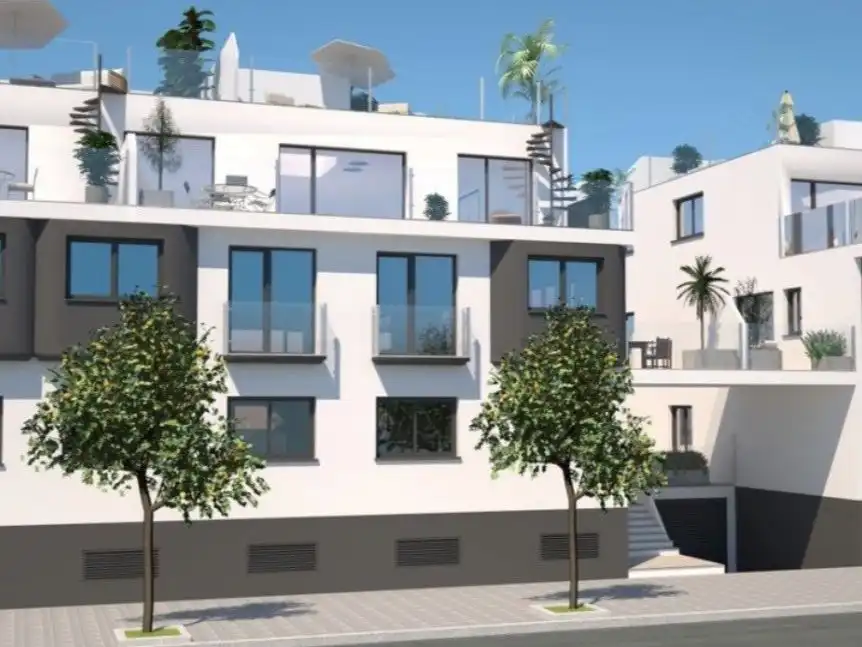 Wohnung zur Miete in Calle Madreselva, 3, San Miguel Außenansicht von Wohnung zur Miete in Armilla mit Klimaanlage, Heizung und Privatgarten