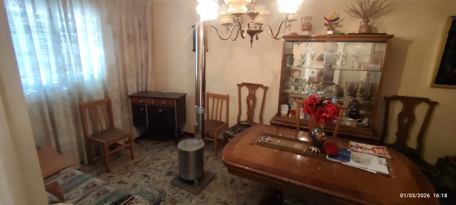 Casa adosada en venta en Calle Hospital, Maluenda Comedor de Casa adosada en venta en Maluenda con Jardín privado y Amueblado