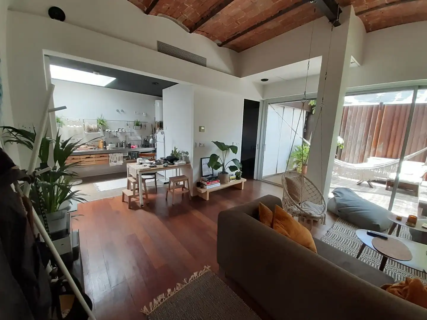 Sala de estar de Ático de alquiler en Santa Cruz de Tenerife con Aire acondicionado, Calefacción y Jardín privado