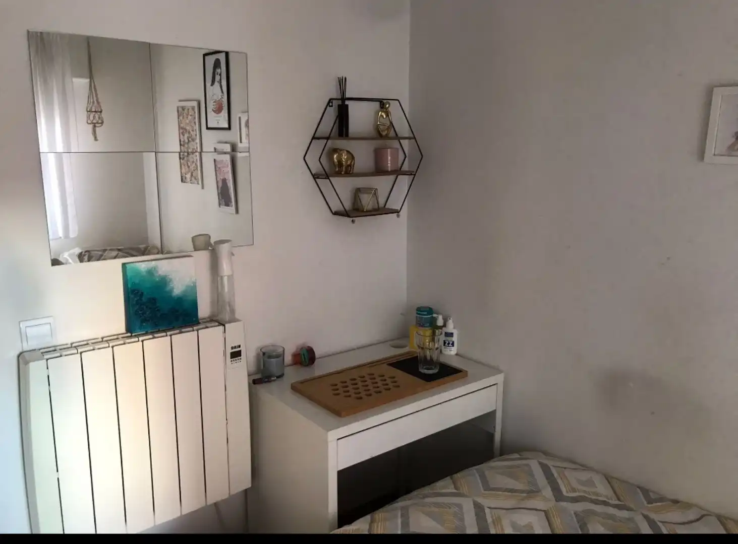 Flat for rent in Calle de Doña Mencía, 42, Puerta del Ángel Bedroom of Flat for rent in Madrid with Air Conditioner, Heating and Parquet flooring