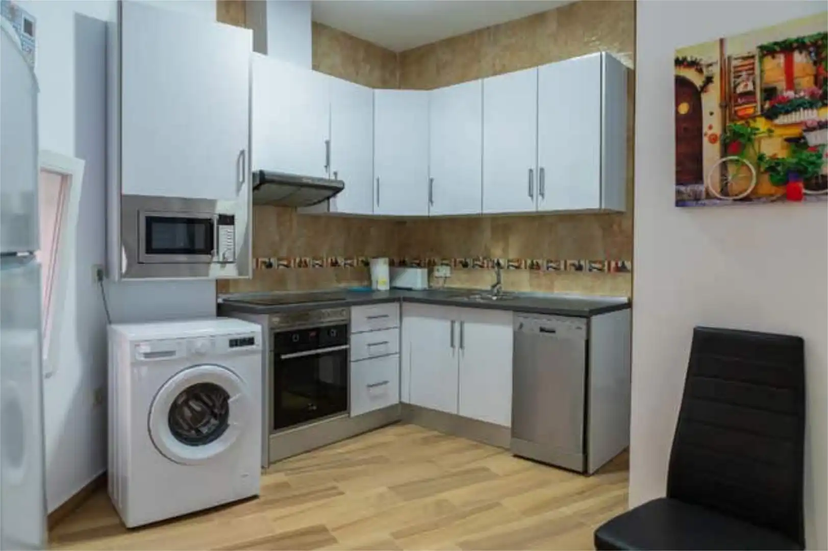 Piso de alquiler en Rus Cocina de Piso de alquiler en Rus con Calefacción, Terraza y Amueblado