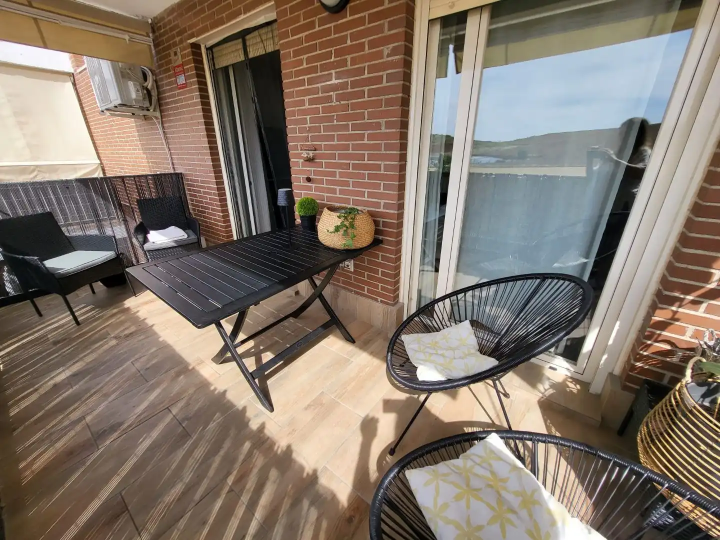 Flat for sale in Calle Manuel de Falla, 4, Daganzo de Arriba Terrace of Flat for sale in Daganzo de Arriba with Air Conditioner, Heating and Parquet flooring