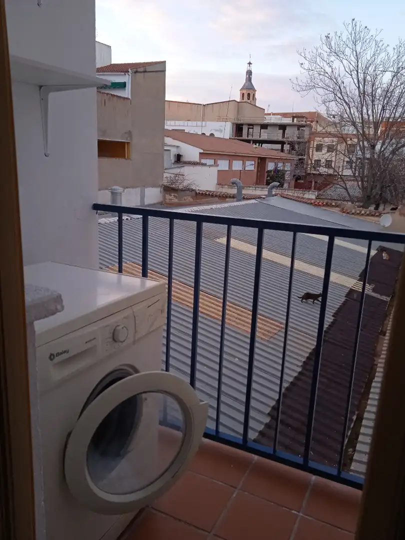 Apartamento de alquiler en Avenida Primero de Julio, 38, Valdepeñas Terraza de Apartamento de alquiler en Valdepeñas con Calefacción, Amueblado y Horno