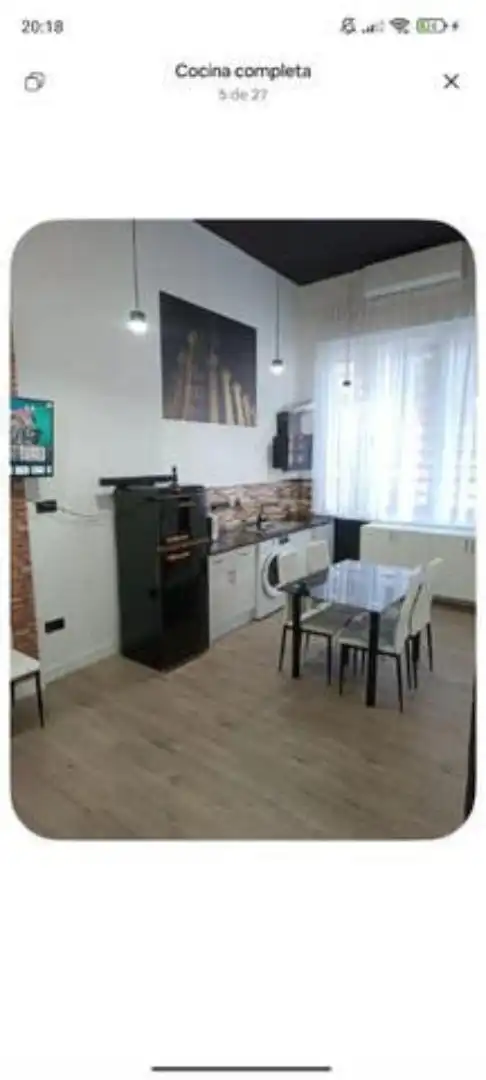 Loft de lloguer a Campo de la Verdad - Miraflores Cuina de Loft de lloguer en Córdoba amb Calefacció i Moblat