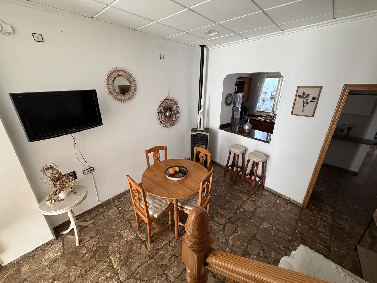Casa adosada en venta en Carrer Sant Francesc, 30, Bellreguard Comedor de Casa adosada en venta en Bellreguard con Aire acondicionado y Terraza