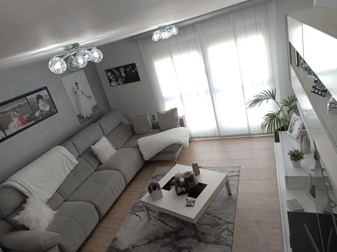 Flat for sale in Plaza Pablo Iglesias, 1, Covadonga - Campuzano - Ciudad Vergel Living room of Flat for sale in Torrelavega with Heating, Storage room and Balcony