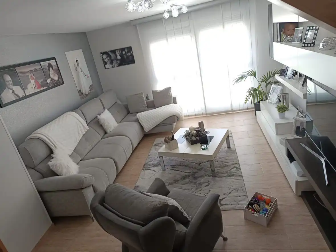Flat for sale in Plaza Pablo Iglesias, 1, Covadonga - Campuzano - Ciudad Vergel Living room of Flat for sale in Torrelavega with Heating, Storage room and Balcony