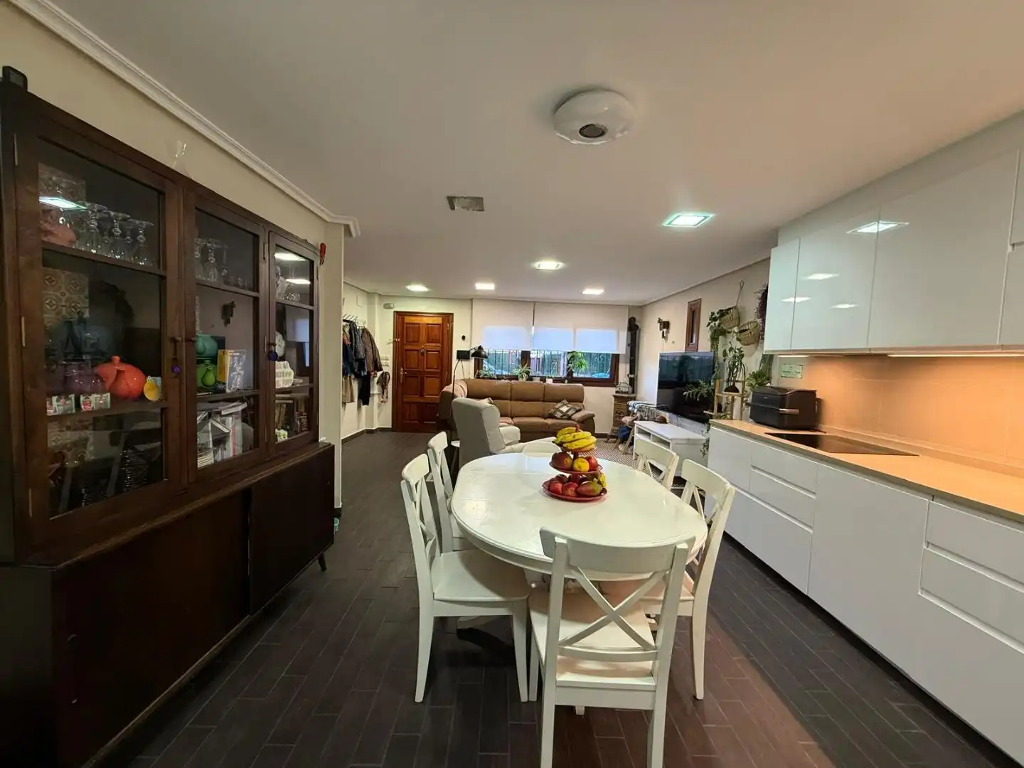Esszimmer von Einfamilien-Reihenhaus zum Verkauf in Abanto y Ciérvana-Abanto Zierbena mit Terrasse und Balkon