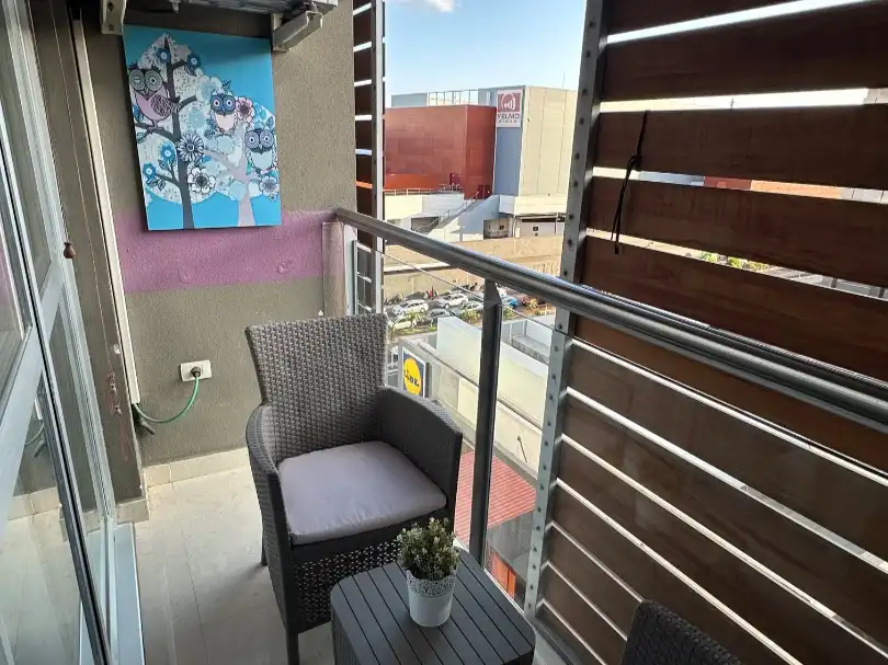 Balcony of Flat for rent in  Santa Cruz de Tenerife Capital  with Air Conditioner and Balcony