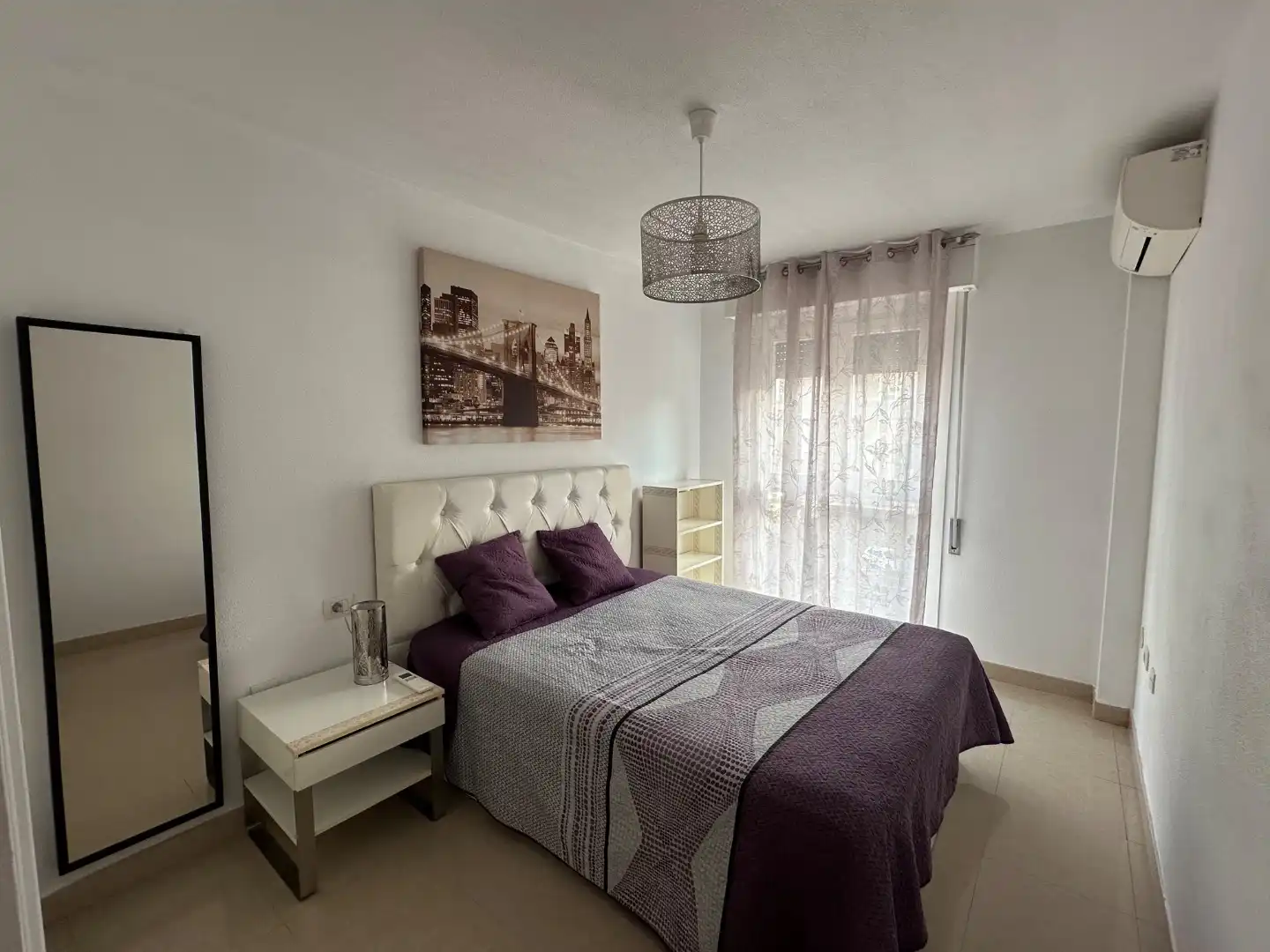Bedroom of Flat for rent in  Santa Cruz de Tenerife Capital  with Air Conditioner and Balcony