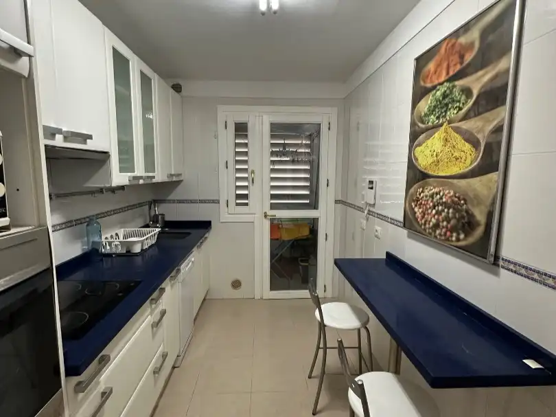 Kitchen of Flat for rent in  Santa Cruz de Tenerife Capital  with Air Conditioner and Balcony
