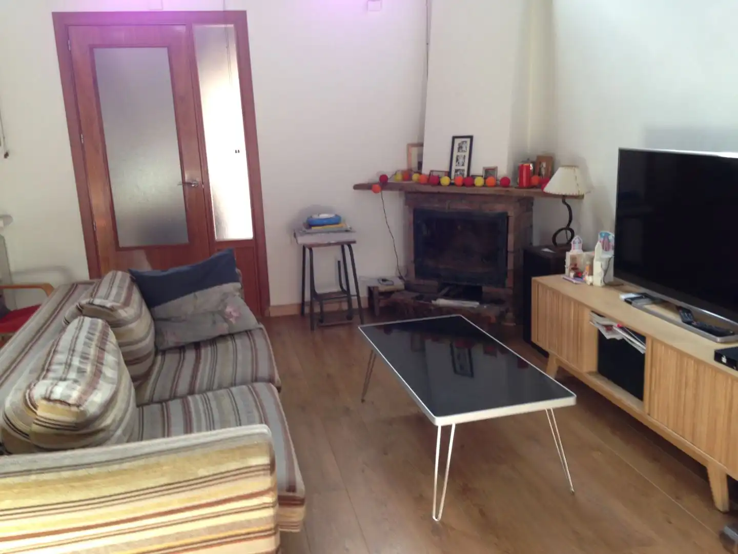 Wohnzimmer von Dachboden zur Miete in  Madrid Capital mit Klimaanlage
