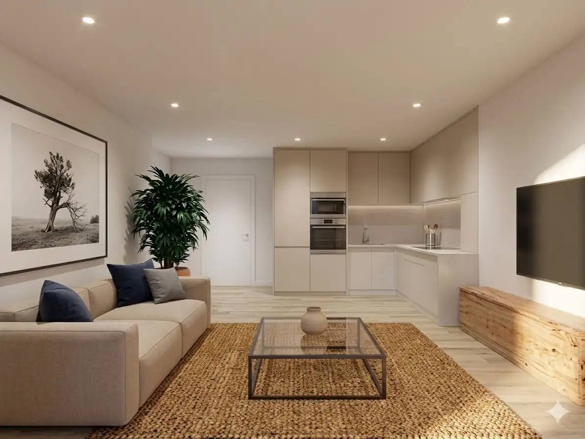 Piso en venta en Calle Pintor Asenjo, 8, Iturrama Sala de estar de Piso en venta en Pamplona / Iruña con Aire acondicionado, Calefacción y Terraza