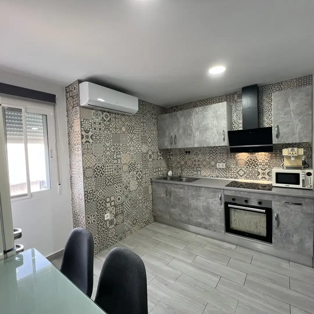 Piso de alquiler en Calle Alcalde Bernabé Conesa, 4, San Pedro del Pinatar ciudad Cocina de Piso de alquiler en San Pedro del Pinatar con Aire acondicionado y Amueblado