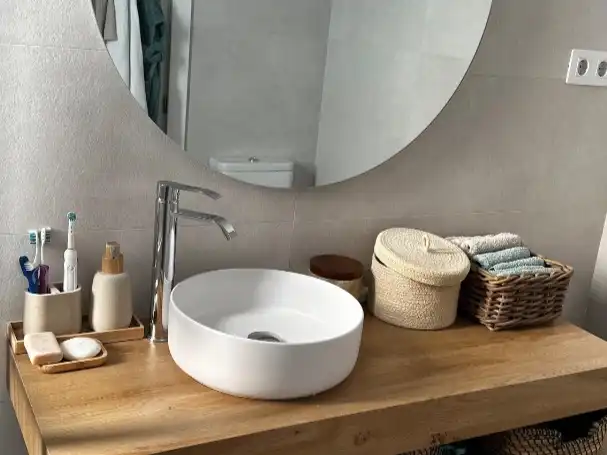 Flat for rent in Calle de María Reiche, 16, Valdebebas - Valdefuentes Bathroom of Flat for rent in Madrid with Air Conditioner, Heating and Storage room