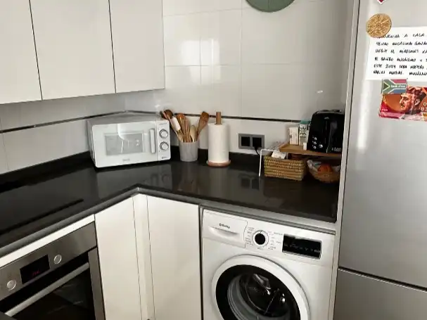 Flat for rent in Calle de María Reiche, 16, Valdebebas - Valdefuentes Kitchen of Flat for rent in Madrid with Air Conditioner, Heating and Storage room