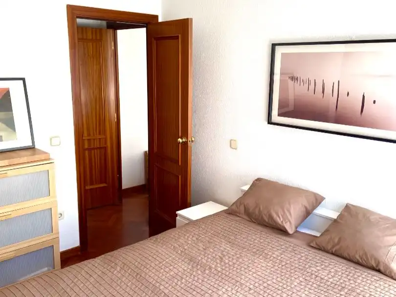 Flat for rent in Calle de la Dulzaina, 3, Costillares Bedroom of Flat for rent in Madrid with Heating, Parquet flooring and Swimming Pool
