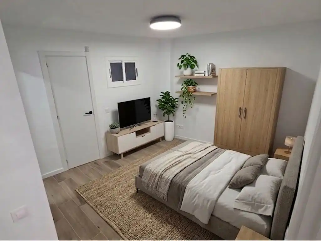 Wohnung zum Verkauf in Carrer de Vidal I Guasch, 97, Les Roquetes Schlafzimmer von Wohnung zum Verkauf in Barcelona Capital mit Klimaanlage
