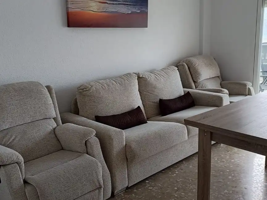 Flat for rent in Camino del Pelaíllo, 73, Playa de Granada Living room of Flat for rent in Motril with Private garden, Terrace and Furnished
