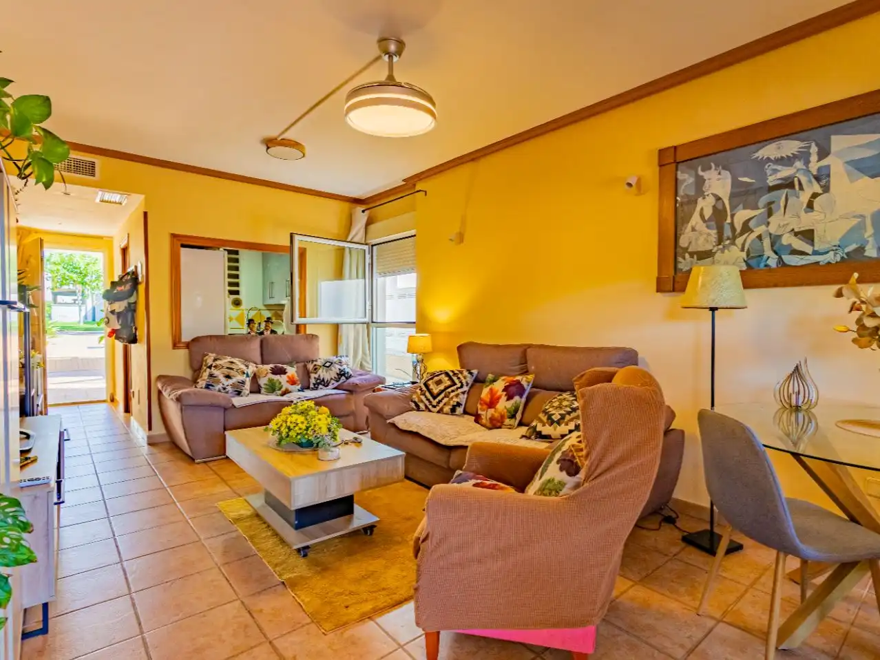 Flat for sale in Avenida Medina Azahara, 1, Lomas del Mar Living room of Flat for sale in Vera with Air Conditioner, Heating and Private garden