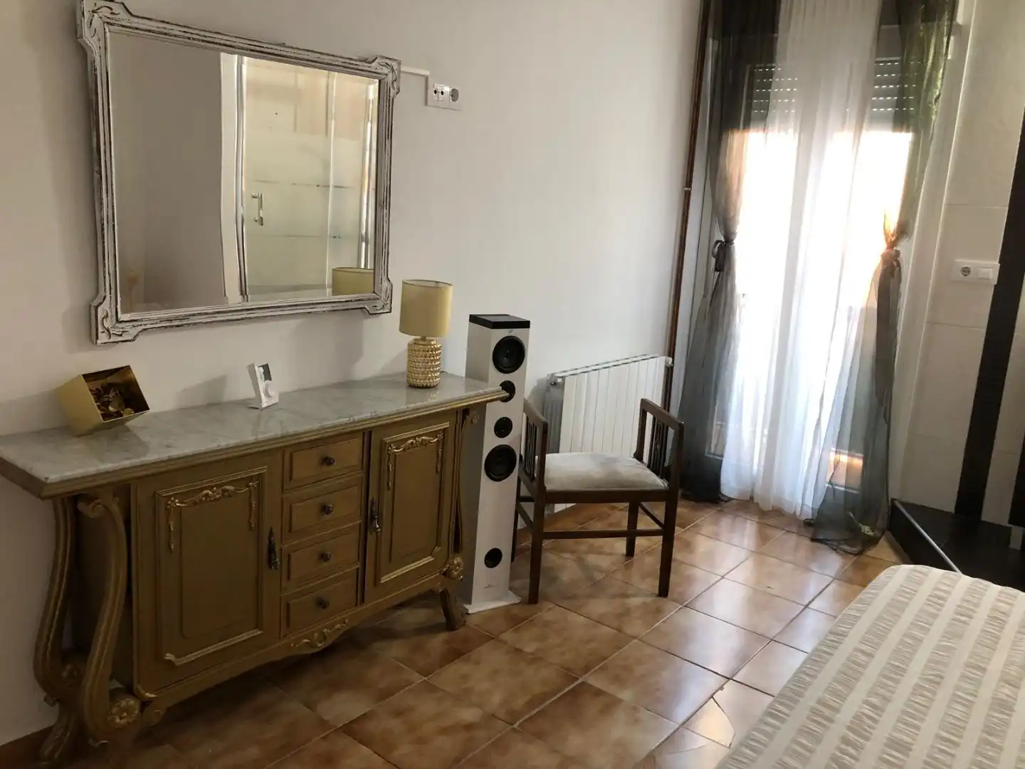 Sala d'estar de Pis de lloguer en Badajoz amb Aire condicionat, Calefacció i Moblat