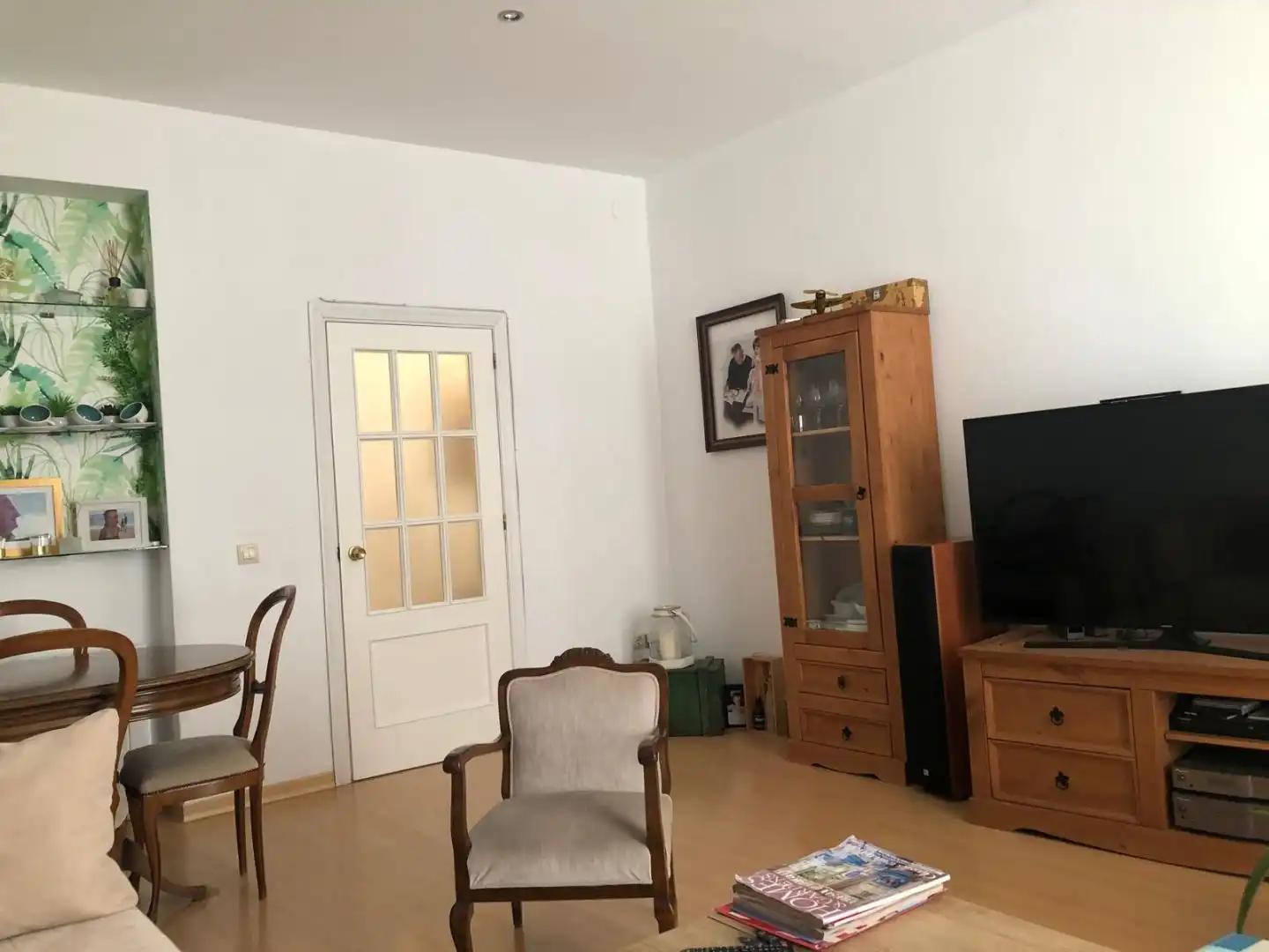 Sala d'estar de Pis de lloguer en Badajoz amb Aire condicionat, Calefacció i Moblat