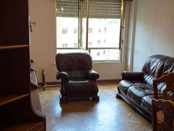 Flat for sale in Avenida San Agustín, 16, El Carbayedo - El Quirinal Living room of Flat for sale in Avilés with Heating, Private garden and Parquet flooring
