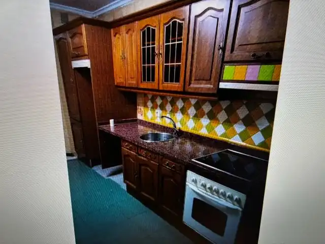 Flat for sale in Avenida San Agustín, 16, El Carbayedo - El Quirinal Kitchen of Flat for sale in Avilés with Heating, Private garden and Parquet flooring