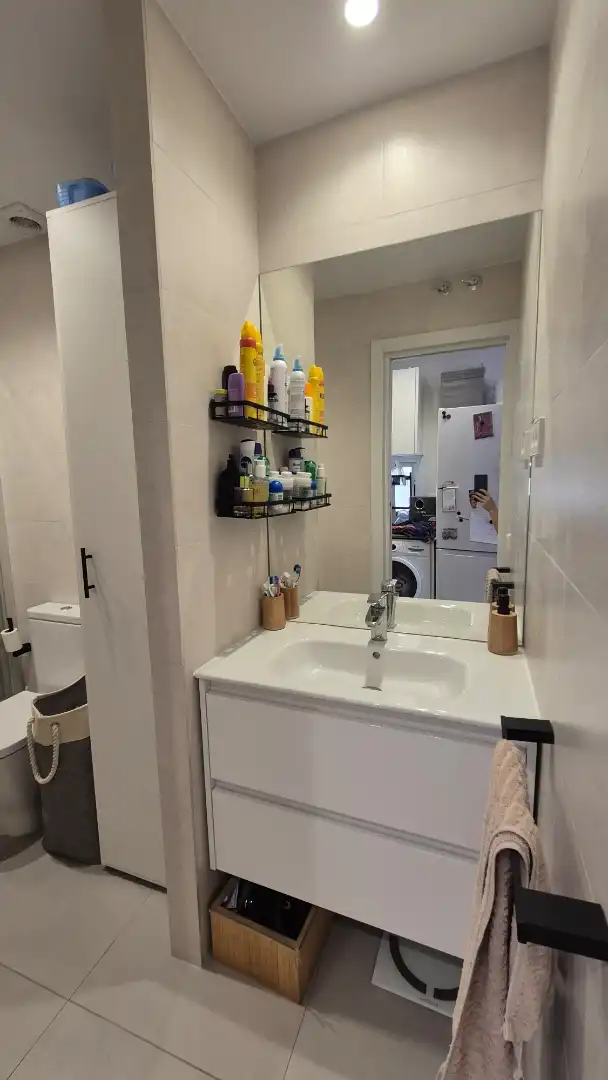 Bathroom of Study for sale in Madrid  with Air Conditioner, Heating and Parquet flooring