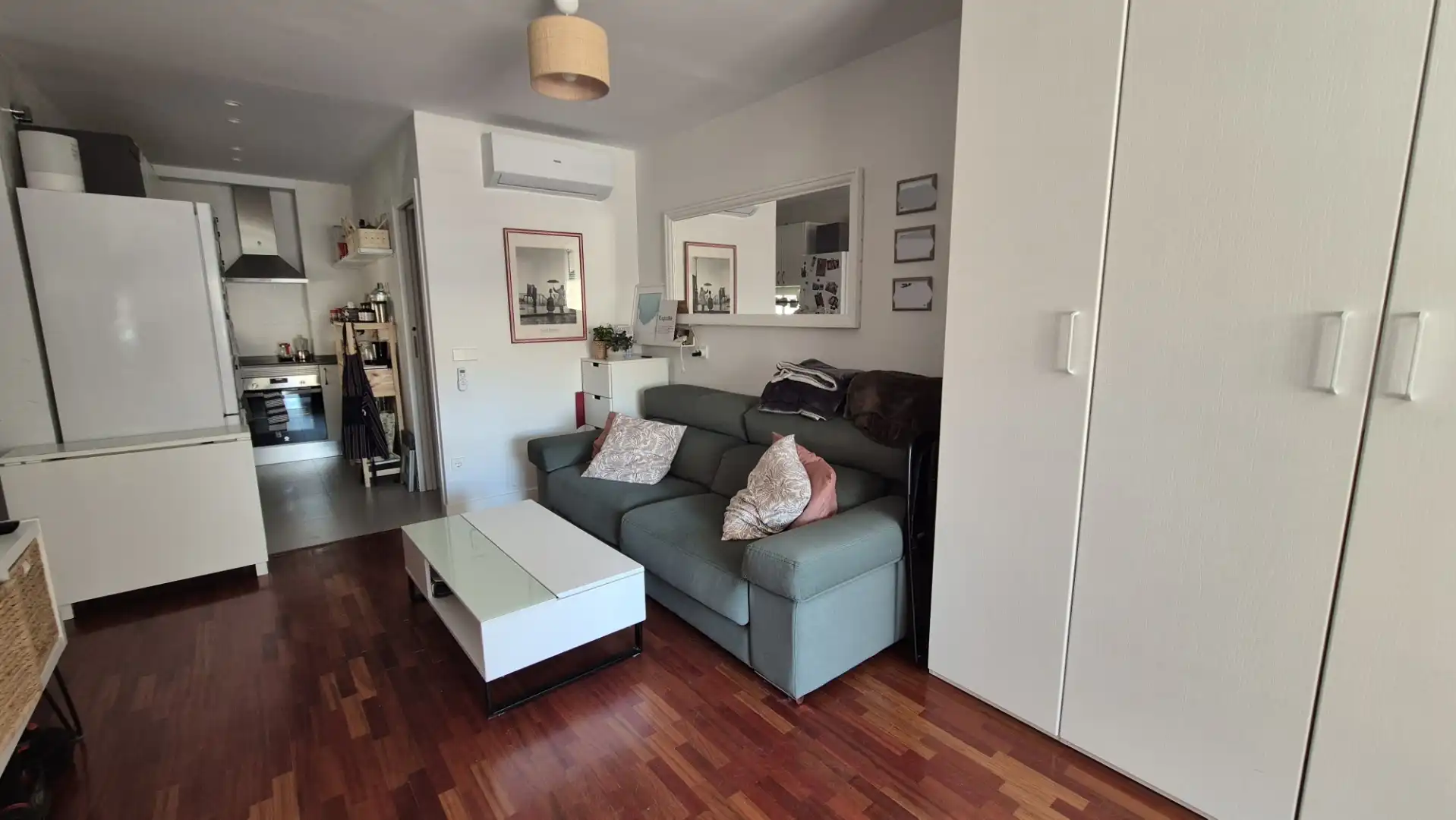 Living room of Study for sale in Madrid  with Air Conditioner, Heating and Parquet flooring