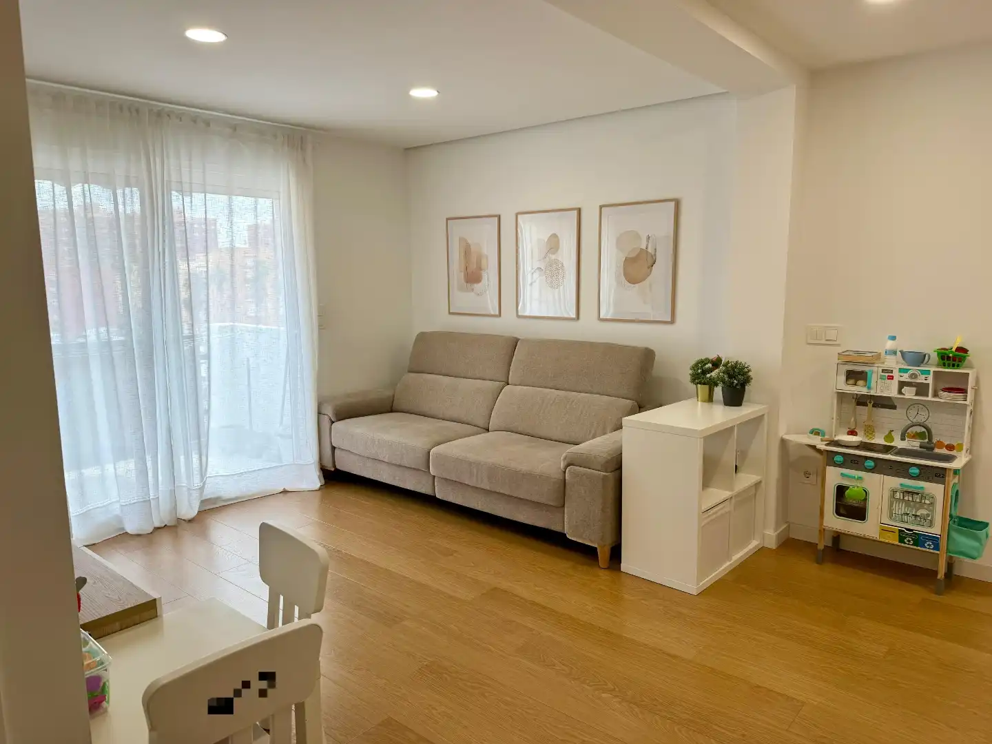 Wohnung zum Verkauf in Carrer del Cuirassat, 2, El Calvari Wohnzimmer von Wohnung zum Verkauf in Valencia Capital mit Klimaanlage, Terrasse und Balkon