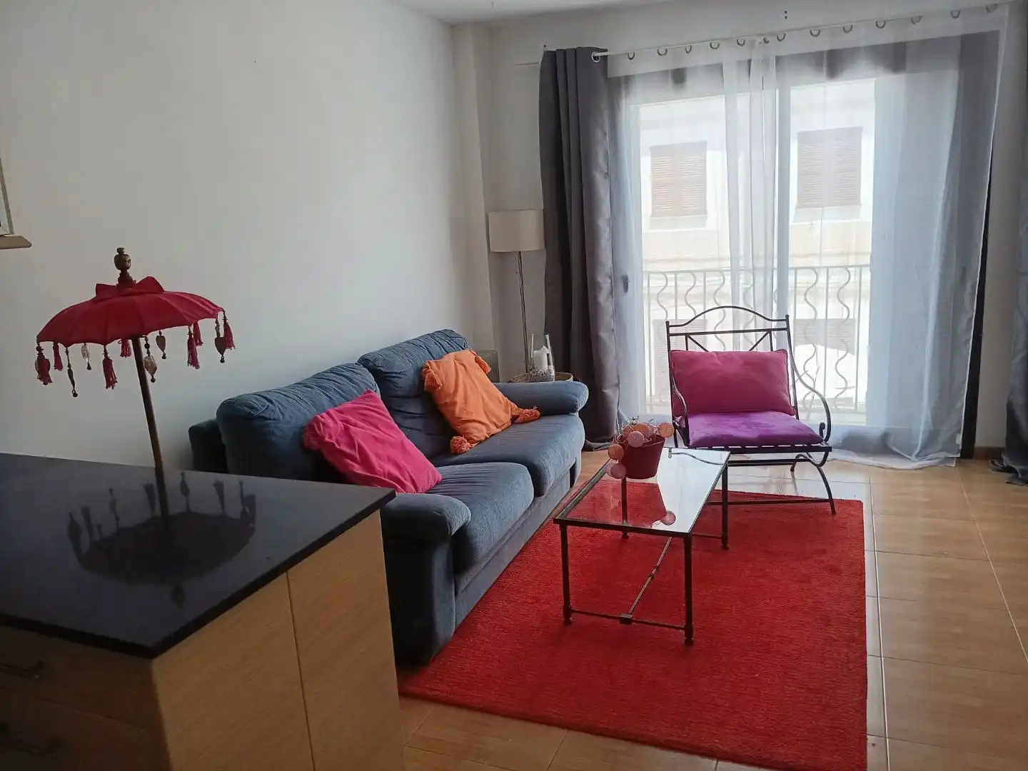 Wohnzimmer von Wohnung zur Miete in Artà mit Terrasse, Möbliert und Balkon