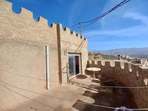 Vista exterior de Casa adosada en venta en Abla con Terraza