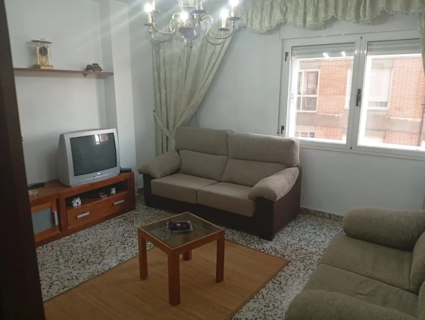 Flat for sale in Calle Alfredo Agosti, 12, Flores de Sil - La Placa Living room of Flat for sale in Ponferrada with Heating and Furnished