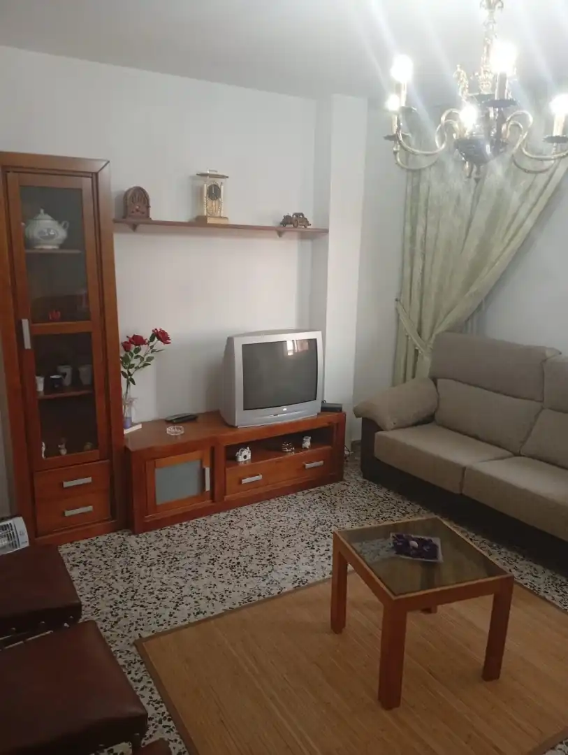 Flat for sale in Calle Alfredo Agosti, 12, Flores de Sil - La Placa Living room of Flat for sale in Ponferrada with Heating and Furnished