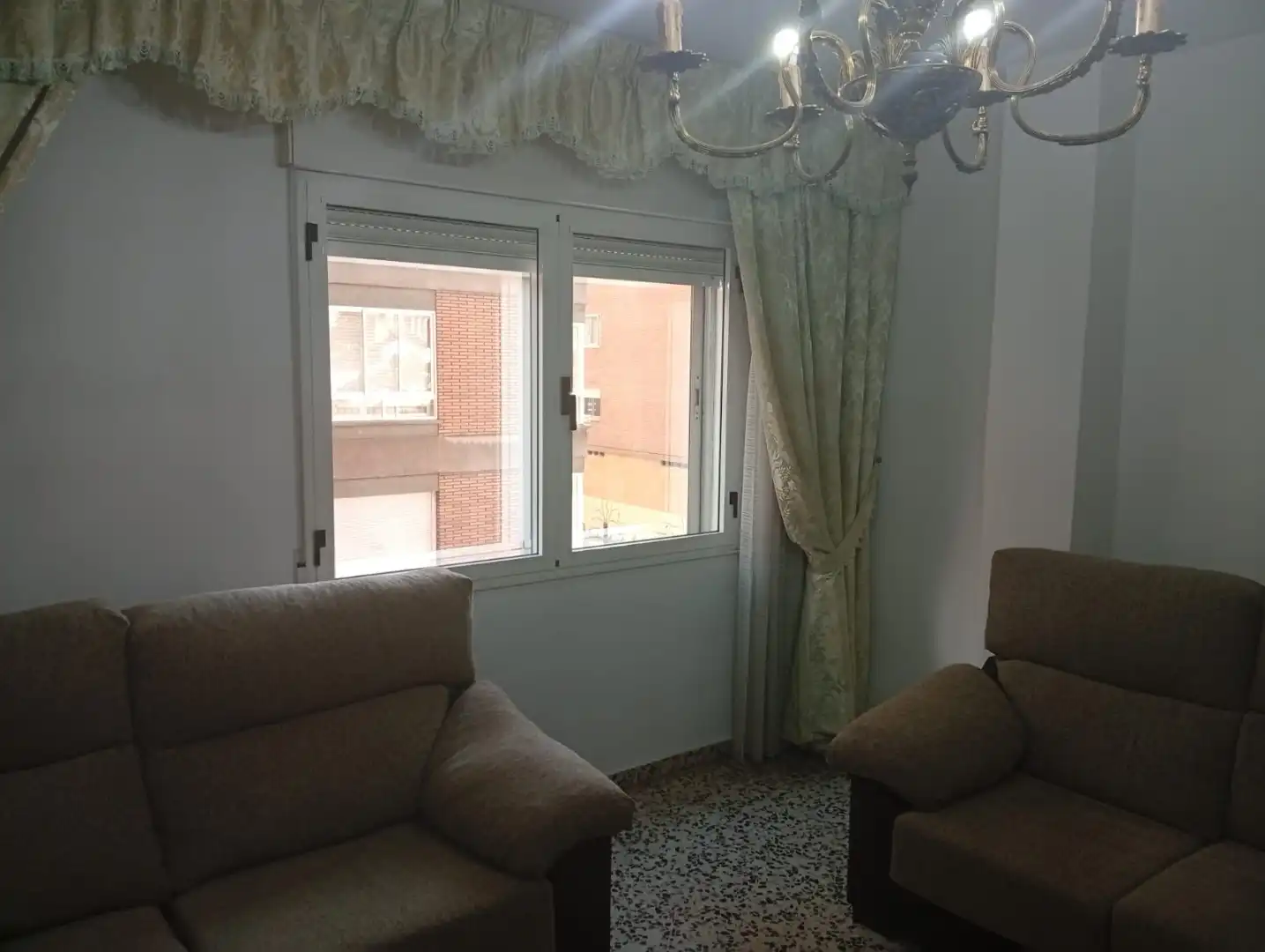Flat for sale in Calle Alfredo Agosti, 12, Flores de Sil - La Placa Living room of Flat for sale in Ponferrada with Heating and Furnished