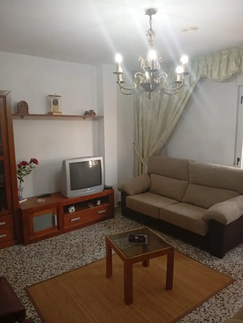 Flat for sale in Calle Alfredo Agosti, 12, Flores de Sil - La Placa Living room of Flat for sale in Ponferrada with Heating and Furnished