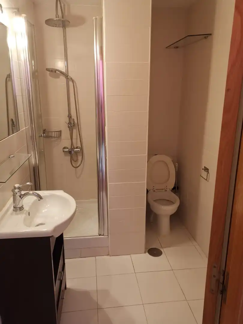 Flat for rent in Calle de Gandía, Adelfas Bathroom of Flat for rent in Madrid with Air Conditioner, Heating and Parquet flooring