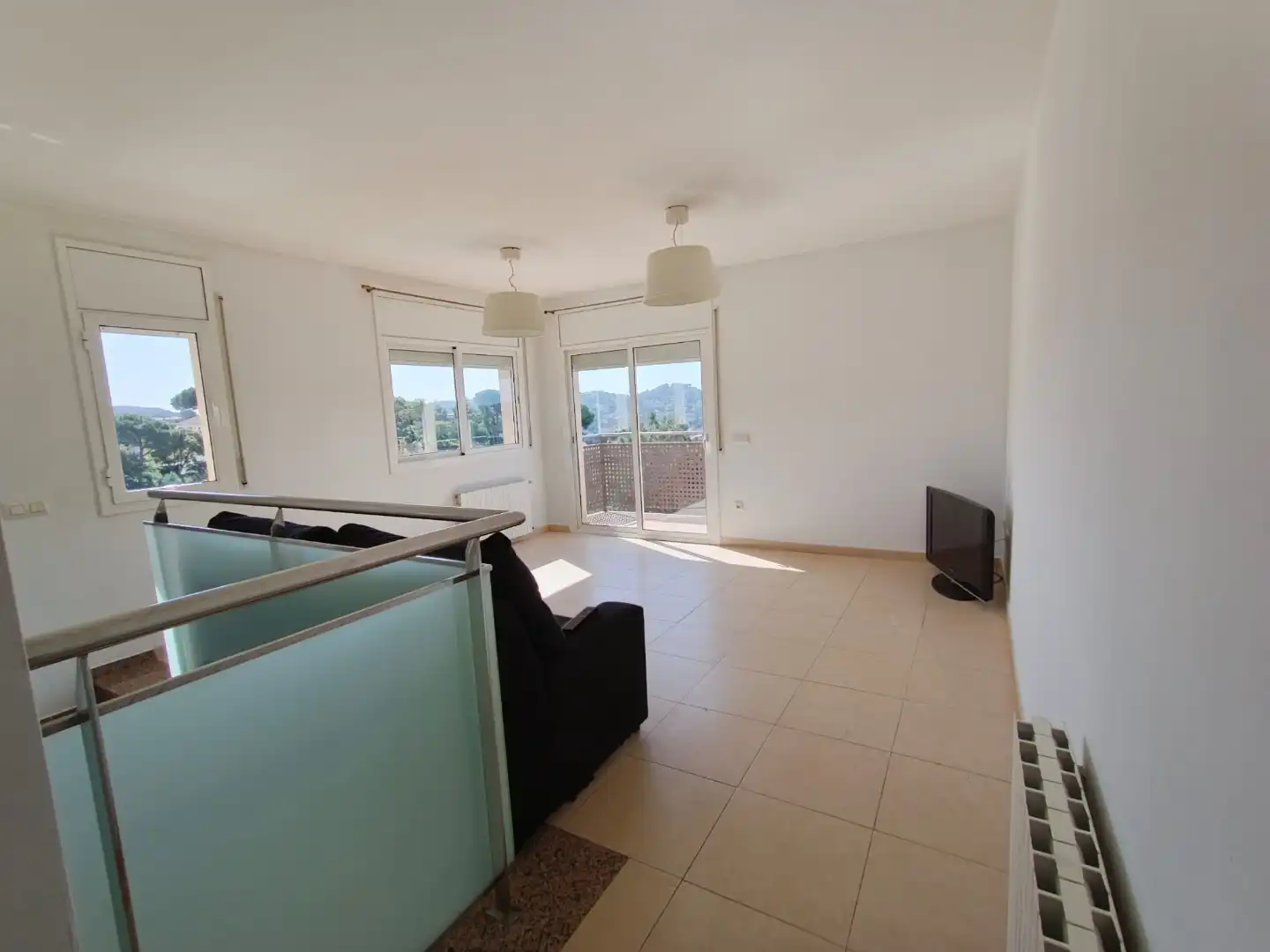Sala de estar de Piso en venta en Vidreres con Calefacción y Balcón