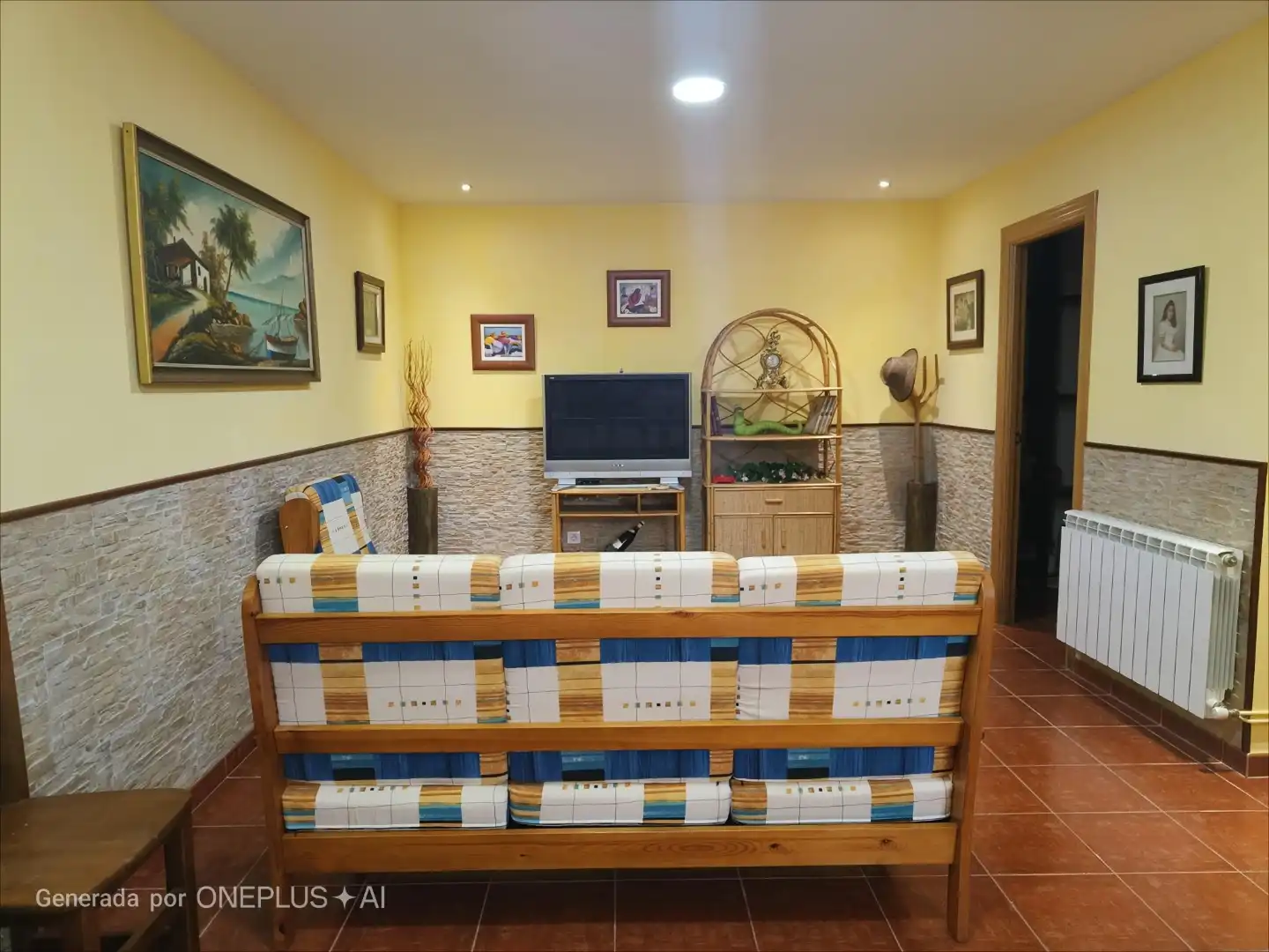 Casa o chalet en venta en Calle San José, 58, Alesanco Sala de estar de Casa o chalet en venta en Alesanco con Terraza y Balcón