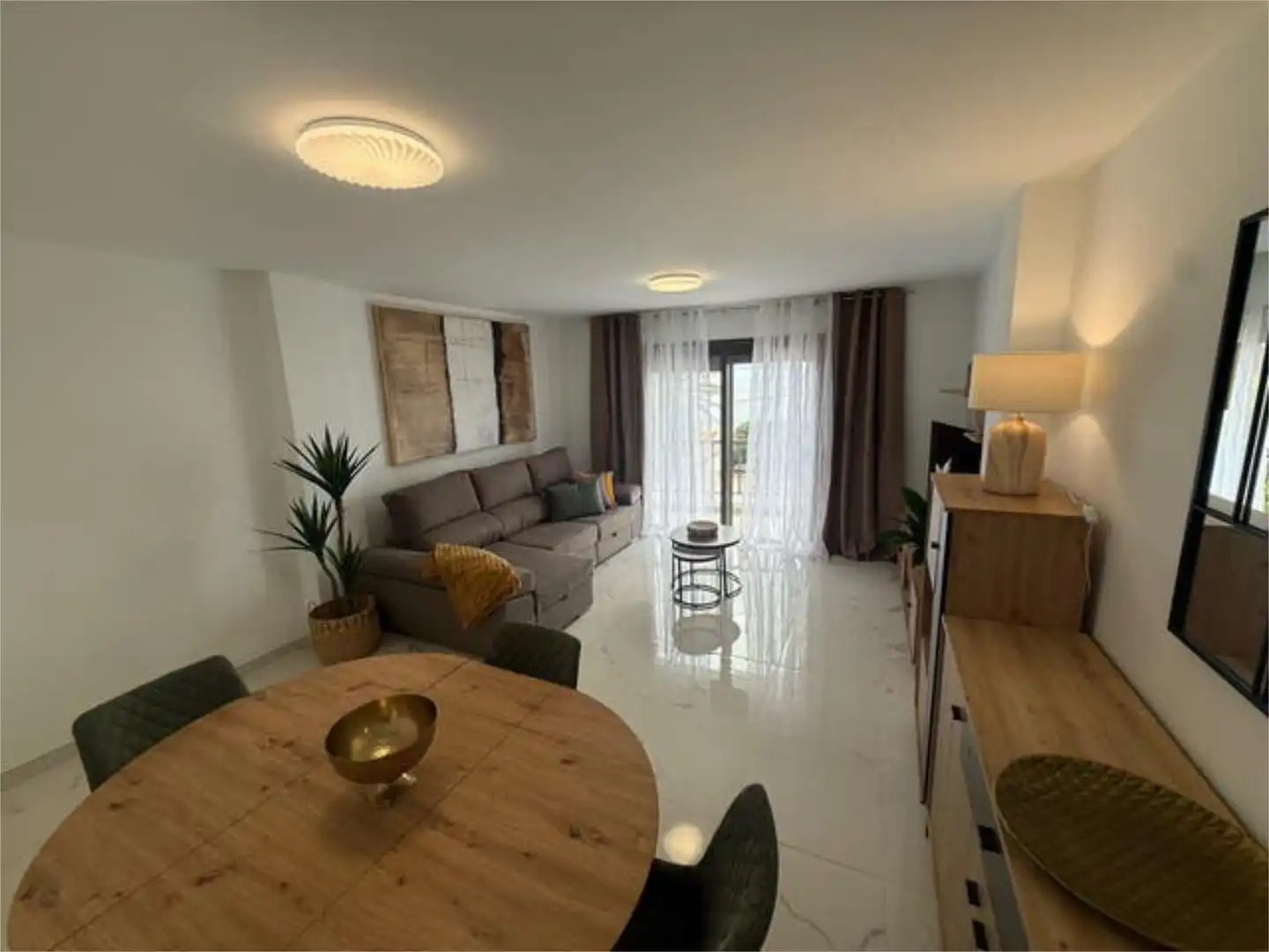 Sala d'estar de Apartament de lloguer en Candelaria amb Terrassa i Moblat