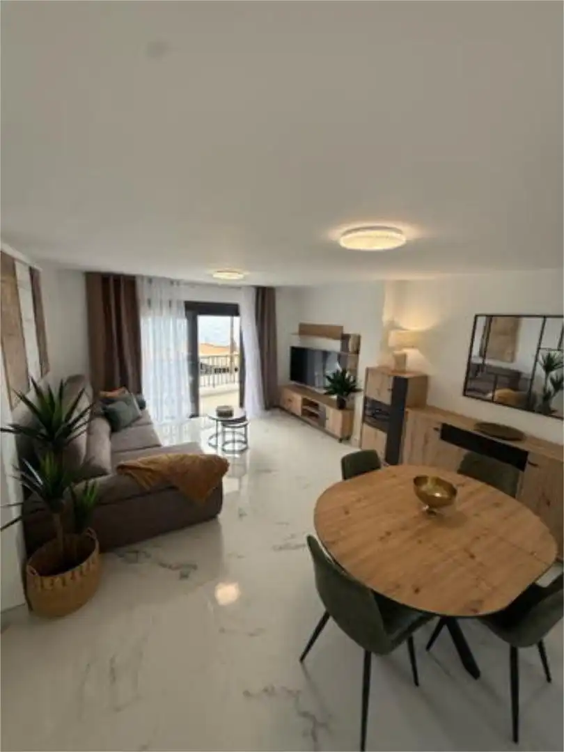 Sala d'estar de Apartament de lloguer en Candelaria amb Terrassa i Moblat