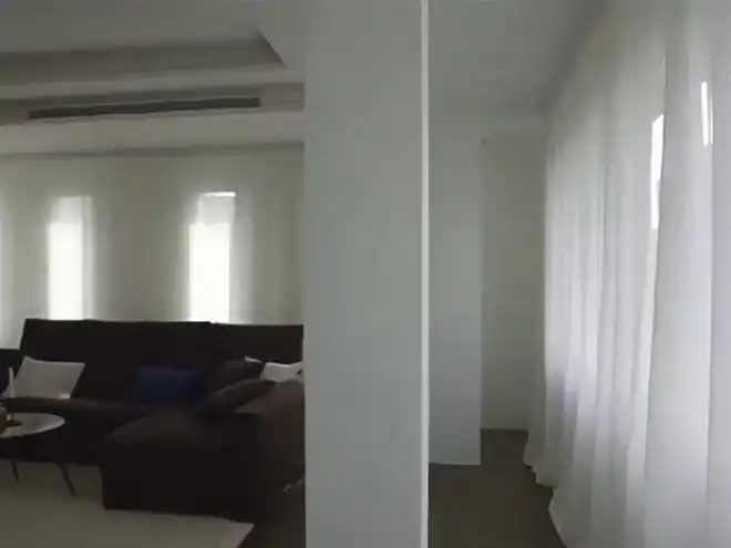 Sala d'estar de Àtic de lloguer en Torrevieja amb Aire condicionat i Terrassa