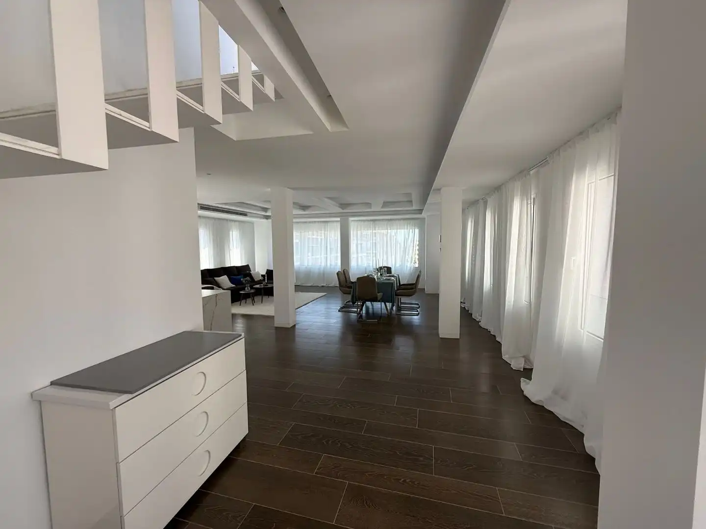 Sala d'estar de Àtic de lloguer en Torrevieja amb Aire condicionat i Terrassa