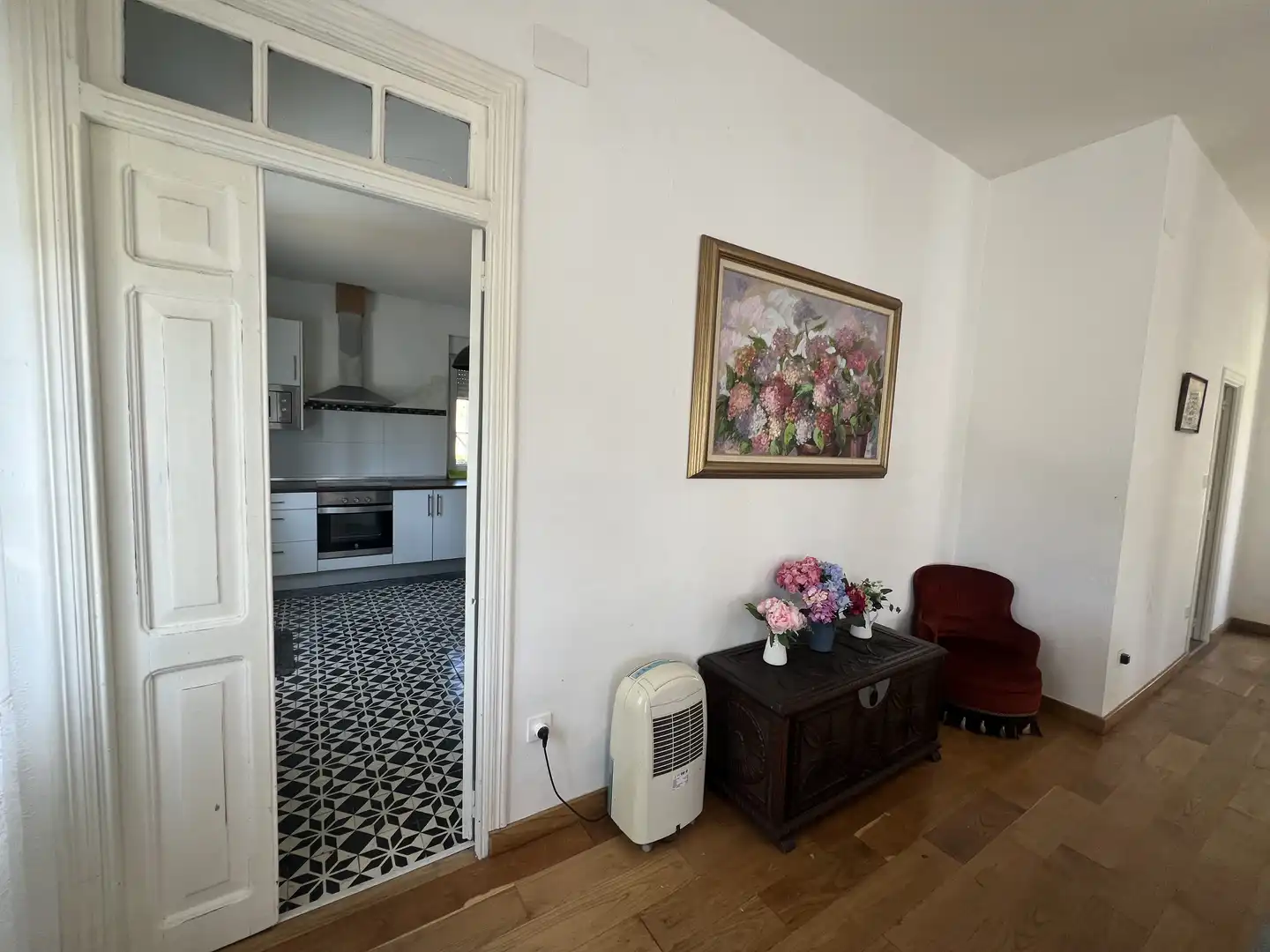 Sala de estar de Piso en venta en Lena con Jardín privado, Terraza y Amueblado