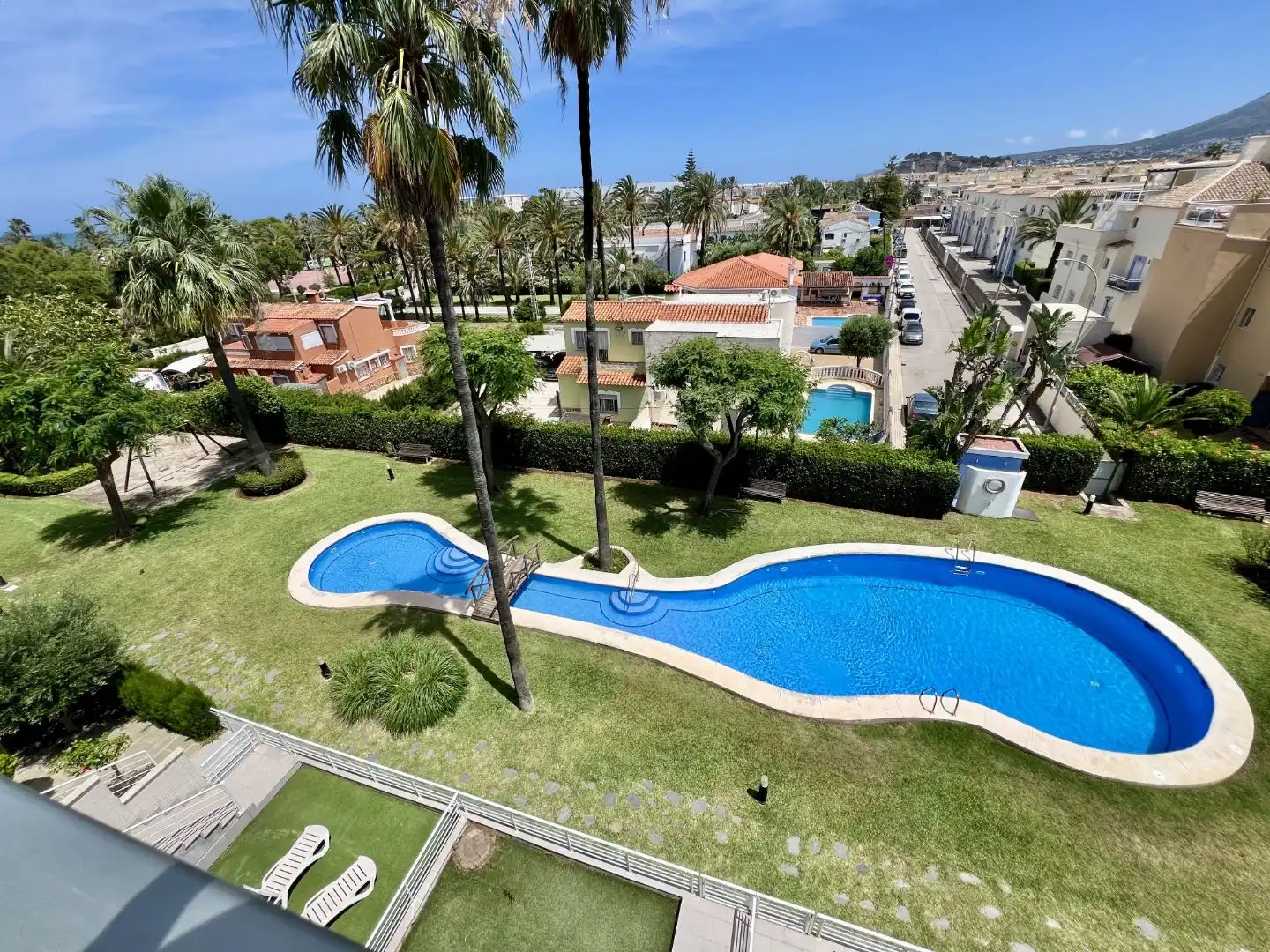 Attic for sale in Carretera de les Marines a Dénia, 51, Les Bassetes - El Marjal Swimming pool of Attic for sale in Dénia with Air Conditioner, Heating and Private garden